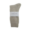 Men's Cashmere Socks Cool Cream