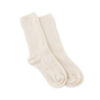 cool cream coloured cashmere socks for women
