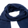 Cashmere Travel Wrap Scarf Navy (1)
