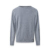 Men's cashmere crew sweater Derby Grey